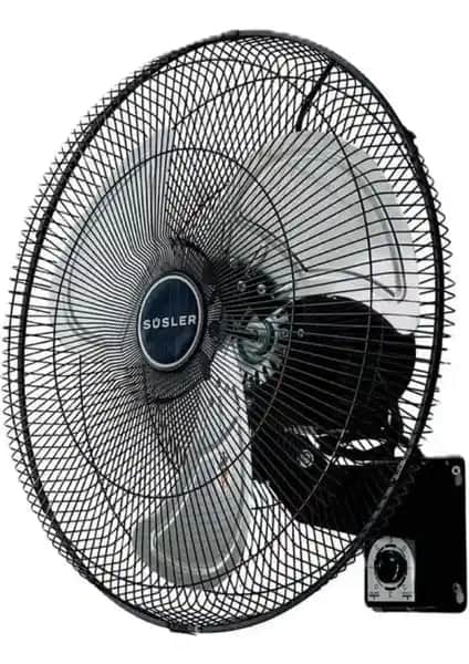 Süsler SV-2020 Duvar Tipi Vantilatör: Güçlü Motor ve Estetik Tasarım Özellikleri