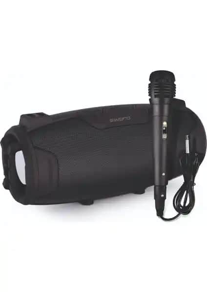 Sword Joy Mikrofonlu Hoparlör Black Güçlü Ses ve Çok Yönlü Kullanım Özellikleri