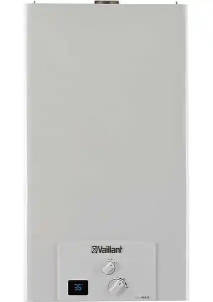 Vaillant Turbomag 12 Lt Hermetik Doğalgazlı Şofben Güçlü ve Güvenli Sıcak Su Sağlar