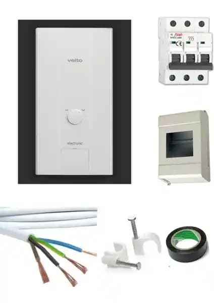 Veito Blu E 380 Volt 3 Faz Endüstriyel Su Isıtıcıları Güç ve Verimlilik İçin Tasarlandı