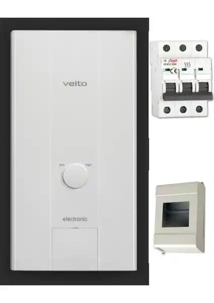 Veito Blue E 380 Volt 3 Faz Ani Su Isıtıcı: Yüksek Performanslı Endüstriyel Çözüm