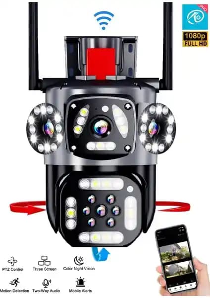 Vivatech Pro Rtx Çift Lensli IP Güvenlik Kamerası Detaylı İnceleme ve Özellikleri