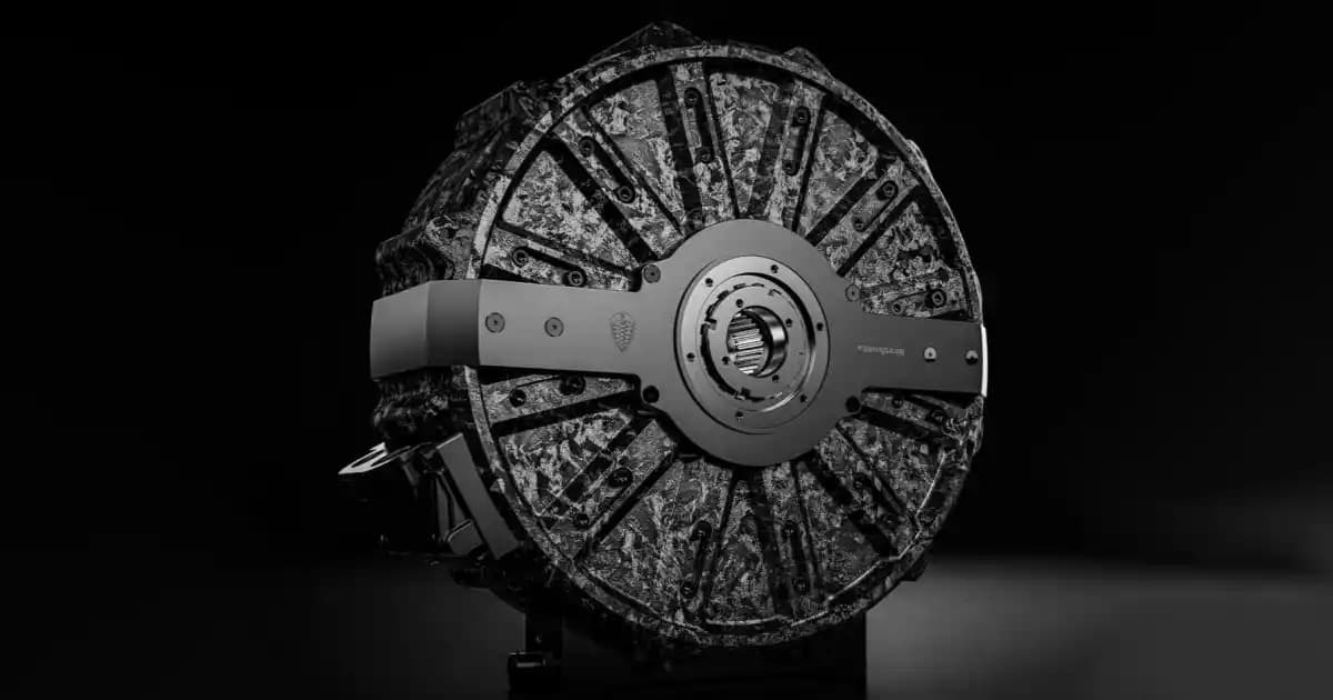 Koenigsegg Dark Matter: 86 Pound Ağırlığında 800 Beygir Gücünde İleri Elektrikli Motor