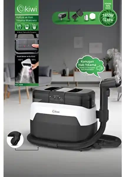 Kiwi KCC-4328 Pro ve Kiwi KCC-4322 Halı ve Koltuk Yıkama Makineleri Karşılaştırması