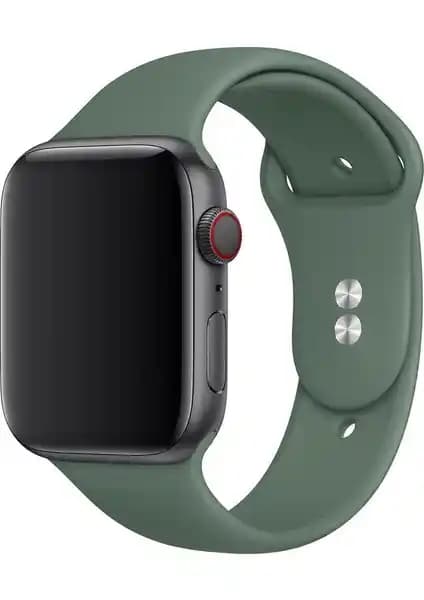 Bilişim Akademi Silikon Kordon Kayış 38-40 mm Apple Watch 3-6 ve SE Modelleriyle Uyumlu