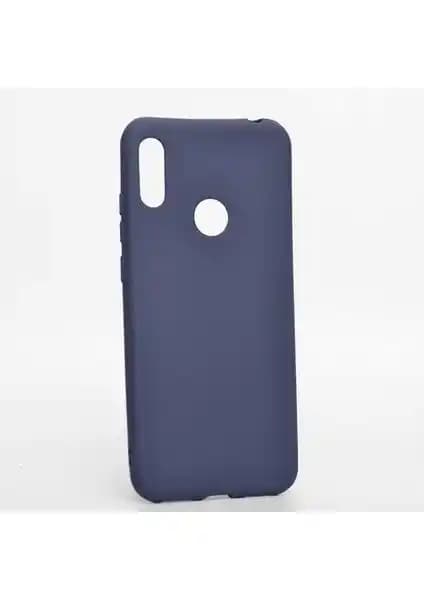 Case 4U Huawei Y6S 2019 Kılıf: Mat Yumuşak Silikon Lacivert Koruma ve Şıklık