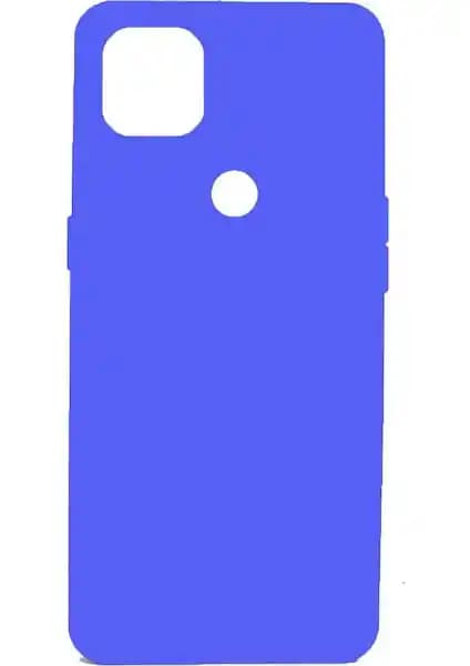 Case 4U Xiaomi Redmi 9C Mat Renkli Yumuşak Kalın Silikon Kılıf Saks Mavi