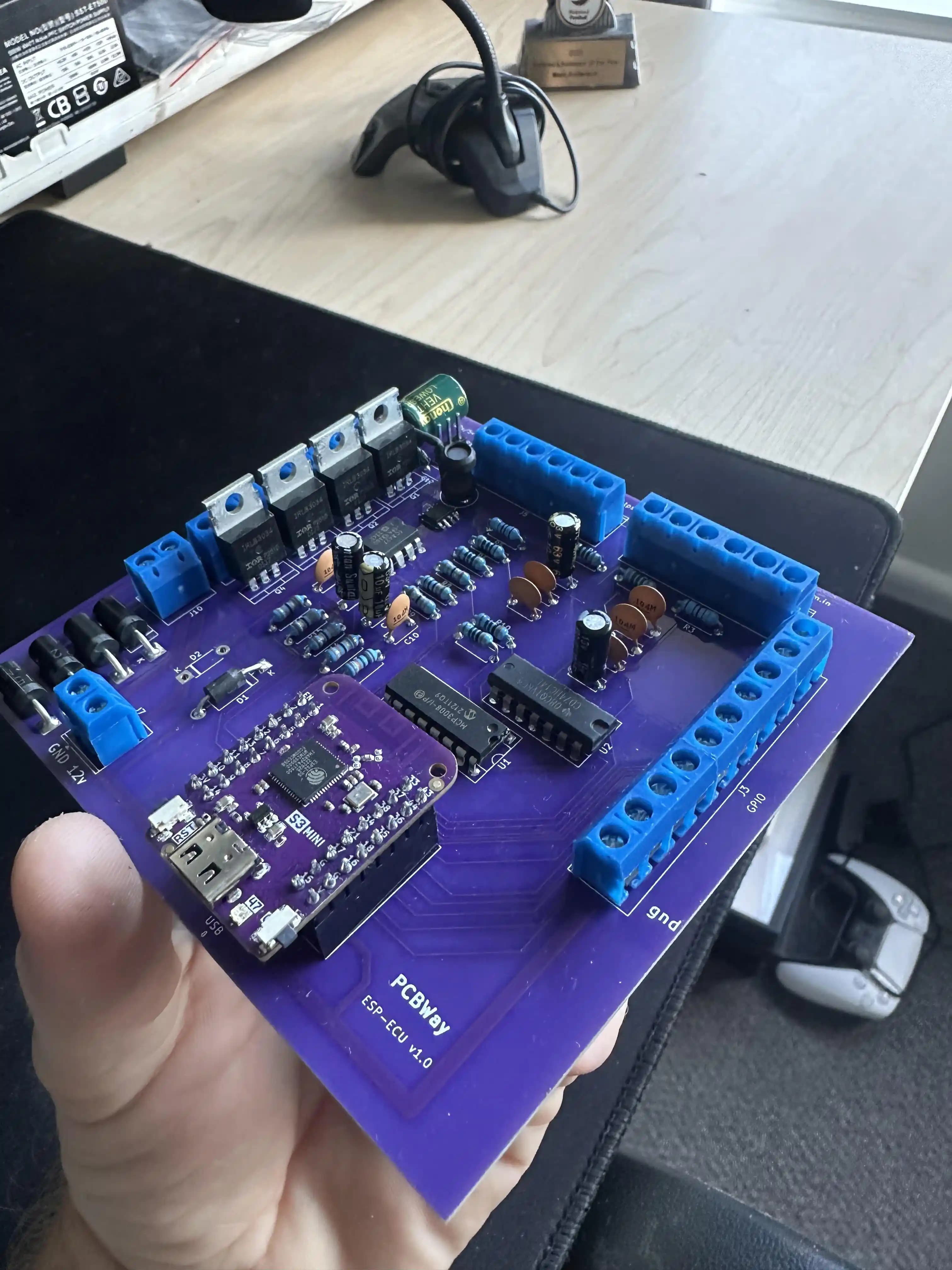 ESP32 Tabanlı Bağımsız ECU için İlk PCB Tasarımı ve Uygulama Detayları