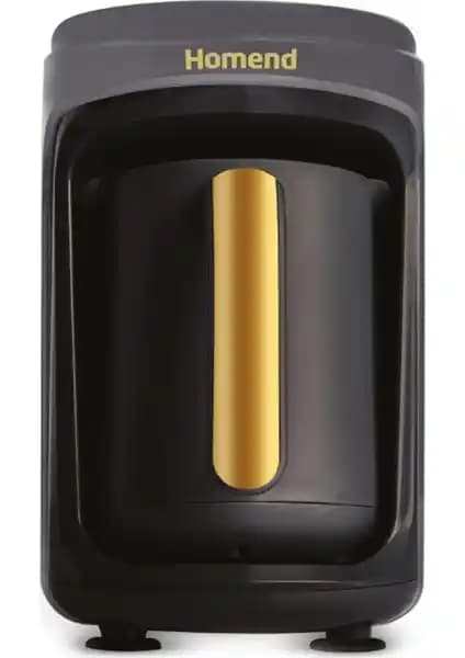 Homend Pottoman 1862H Türk Kahve Makinesi Antrasit Gold ile Geleneksel Keyfi Modern Teknolojiyle Yaşayın