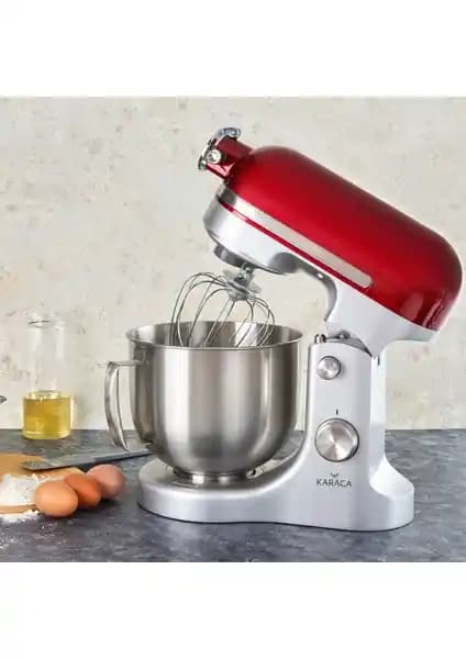 Karaca Multicast Chef Döküm Stand Mikser: Güçlü Motor ve Geniş Hazne ile Mutfakta Kalite