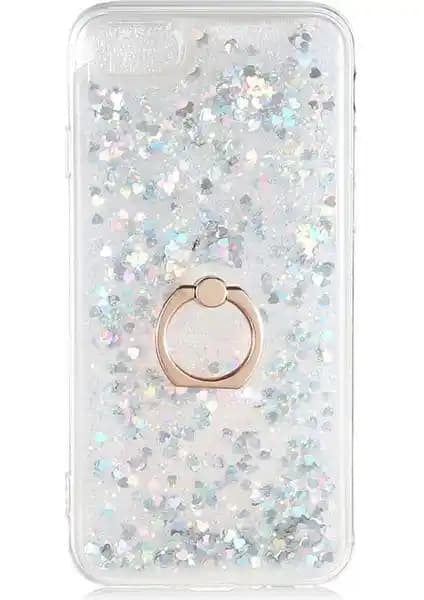 Kip GSM Apple iPhone SE 2020 Sıvılı Simli Yüzüklü Silikon Kılıf Özellikleri