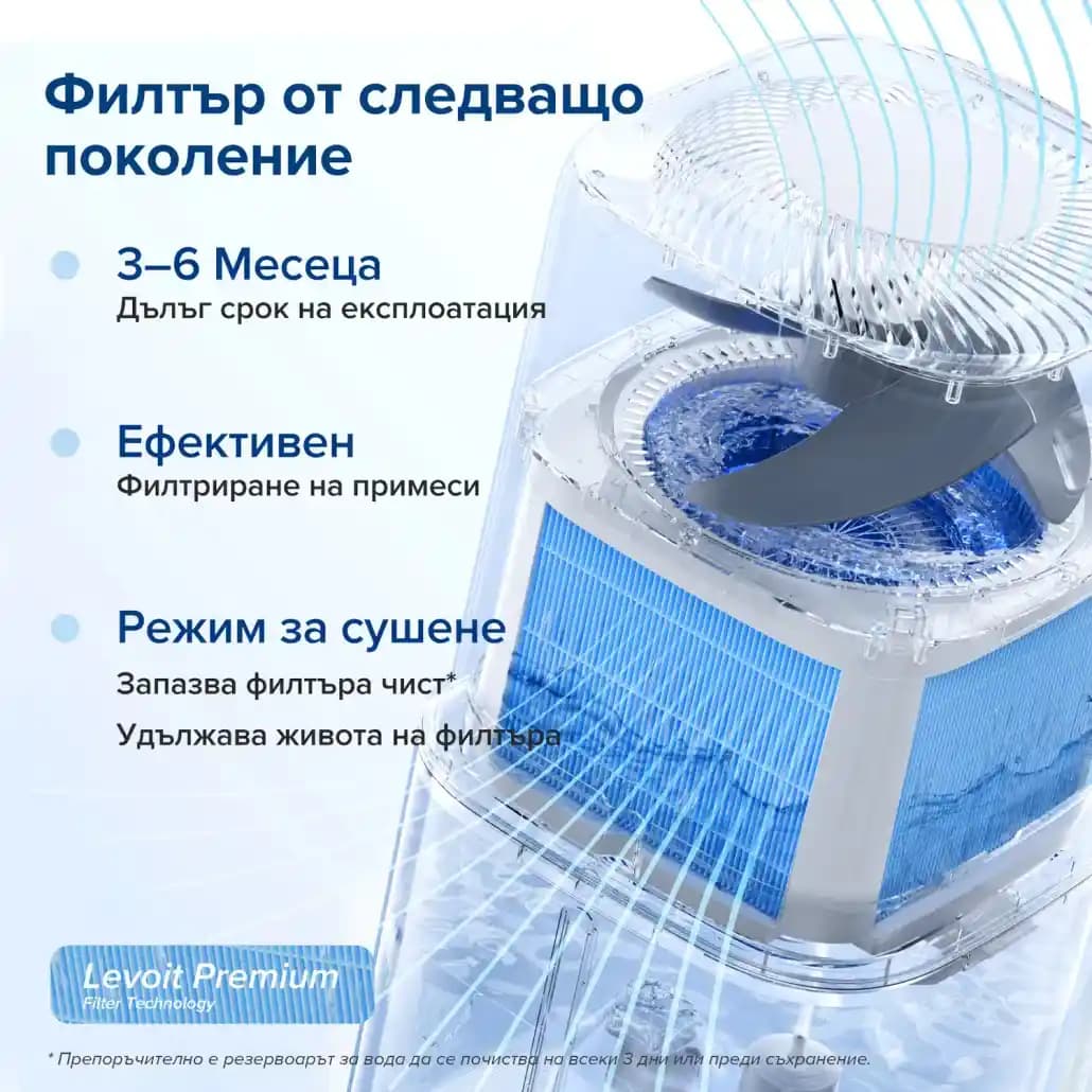 Levoit Superior 6000s Nemlendirici Bakımı: Filtre Temizliği, Değişimi ve Kuru Mod Kullanımı