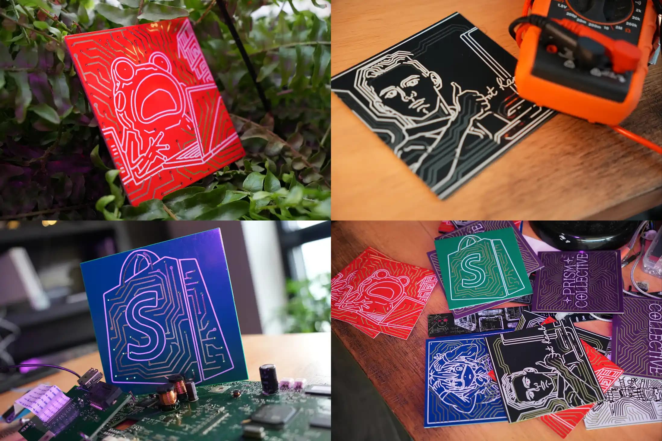 Sanatsal Devre Kartları: Elektronik Tasarımda İşlevsellik ve Estetik Dengesi