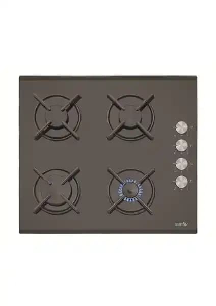 Simfer 3500 Gaz Emniyetli Ankastre Cam Ocak ile Modern Mutfaklarda Güvenli Pişirme