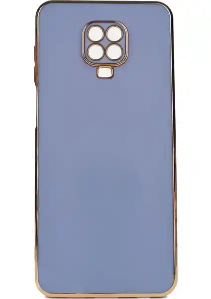 Xiaomi Redmi Note 9s için Parlak Kenarlı Bark Silikon Kılıf: Estetik ve Dayanıklı Koruma