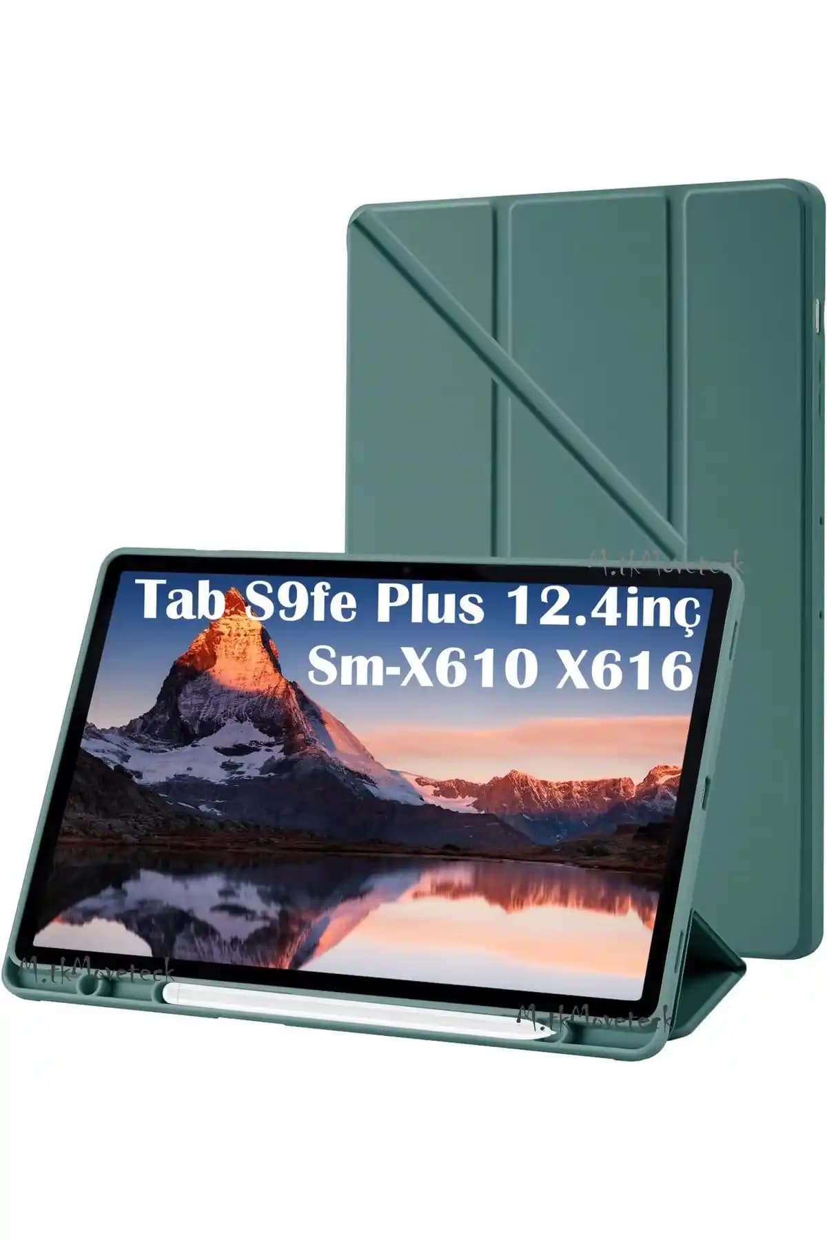 Samsung Galaxy Tab S9 FE Plus için dayanıklı ve şık çok fonksiyonlu kılıf seçimi