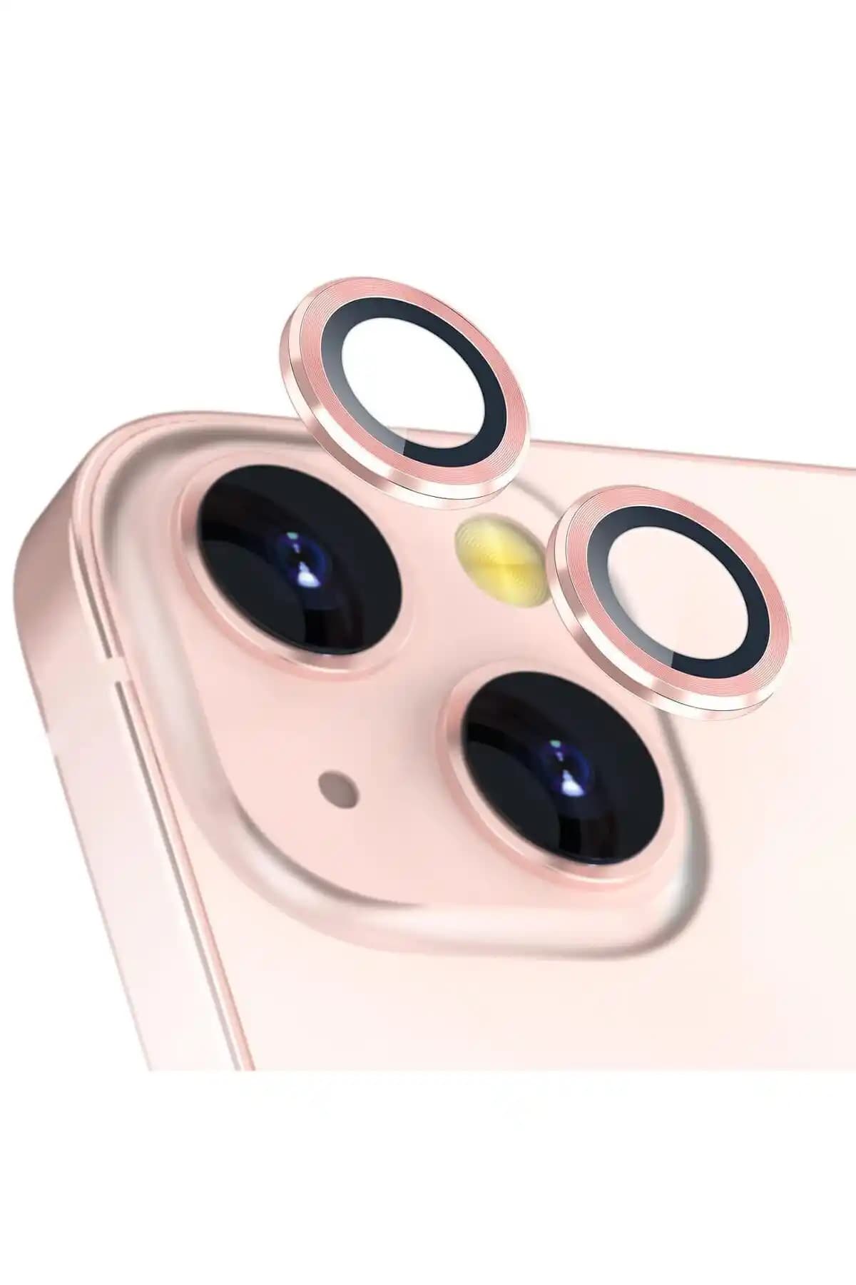 EVAX Metal Lens Kamera Koruyucu Seti iPhone 13 ve Mini Modelleri İçin Güçlü Koruma