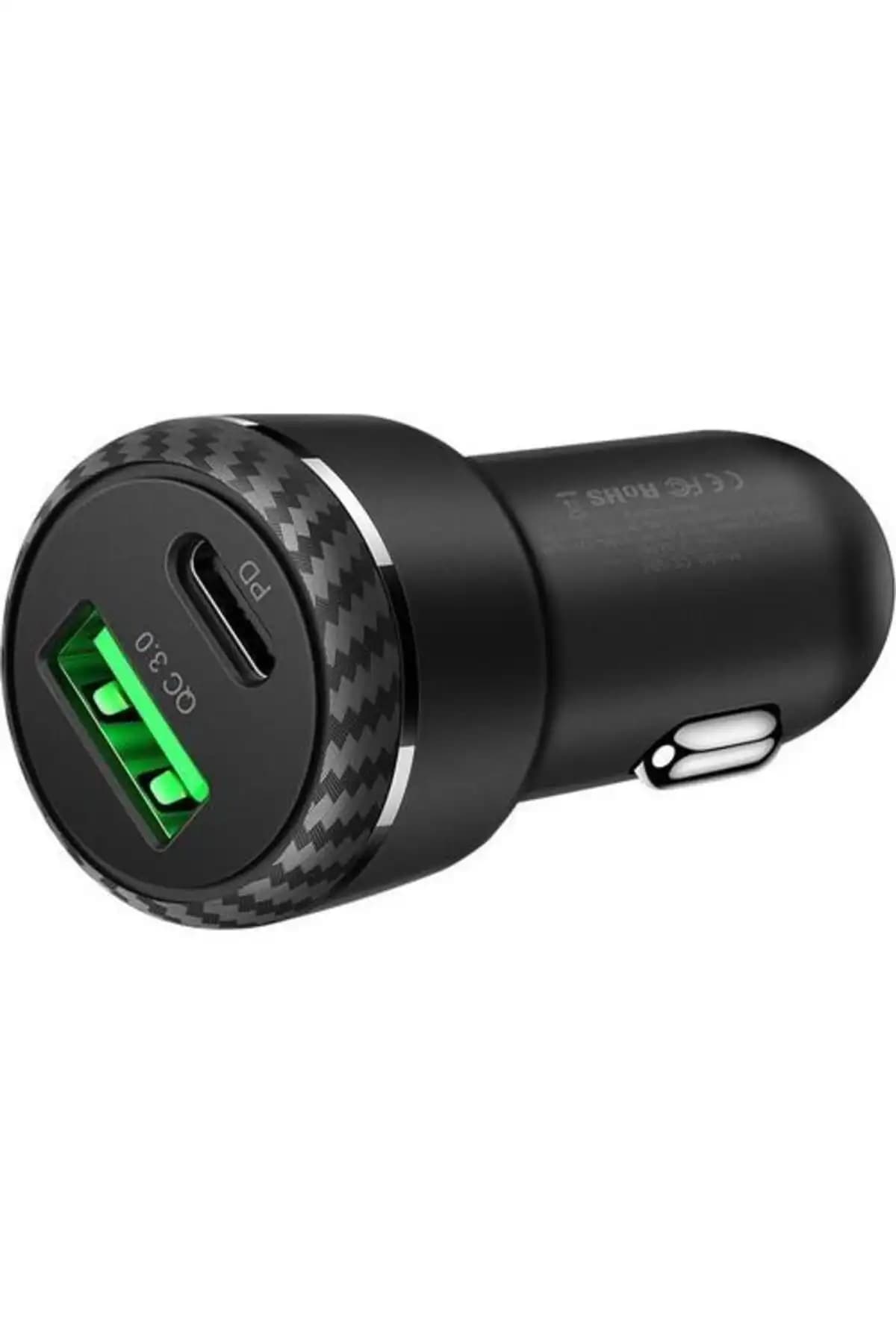 Mcdodo Cc-5970 36W Güçlü Çok Fonksiyonlu Araç Şarj Cihazı PD QC Hızlı Şarj