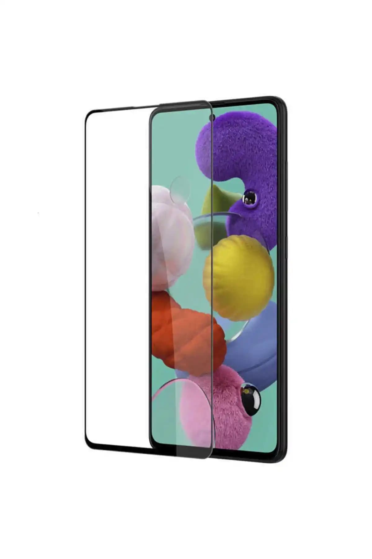 Fibaks Samsung Galaxy A71 Uyumlu Tam Kaplayan Tamperli Cam Ekran Koruyucu İncelemesi
