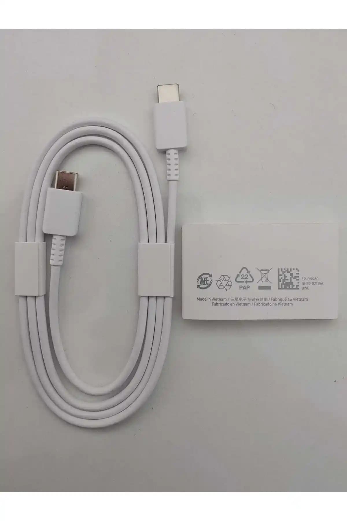 Samsung Galaxy 45W USB Type C Şarj Kablosu Orijinal ve Yüksek Performanslı