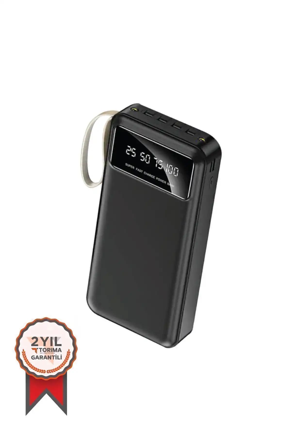 Torima TRM-1021 Siyah Powerbank: Günlük Kullanım İçin Yüksek Kapasiteli Taşınabilir Enerji Kaynağı